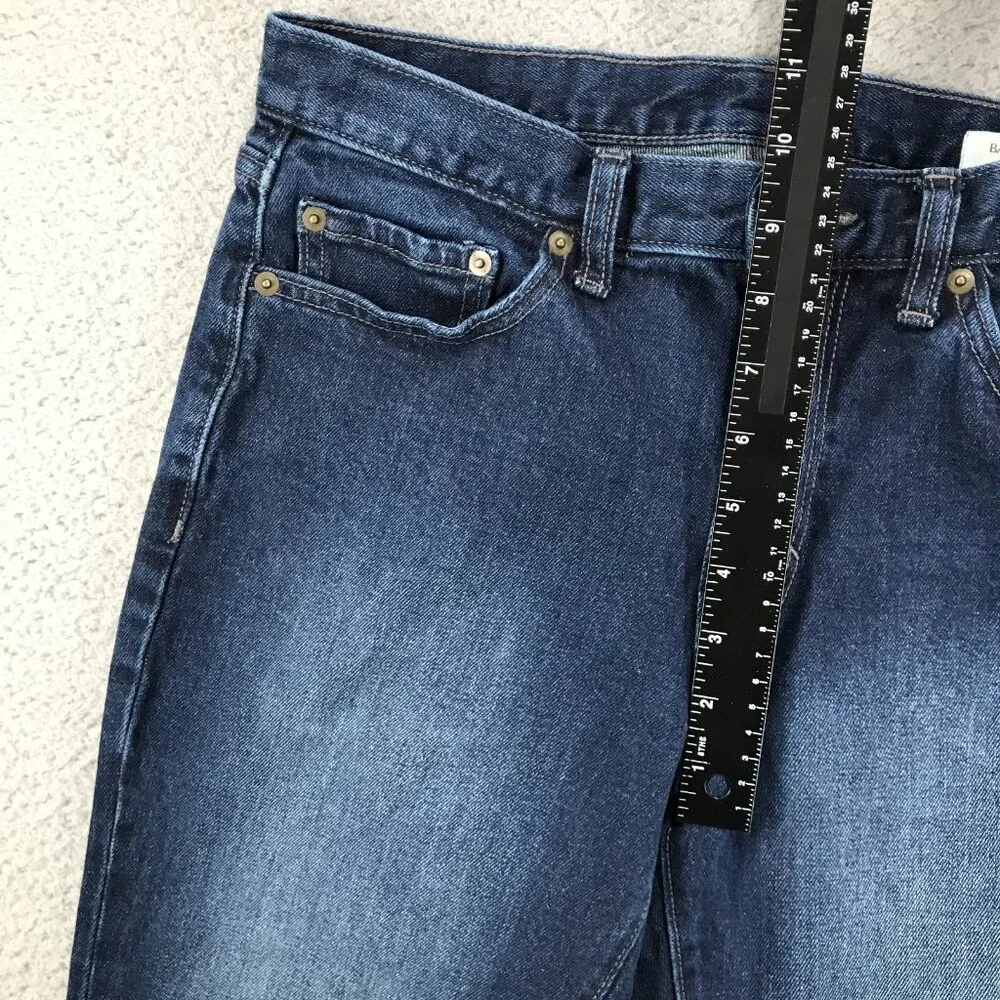 BANANA REPUBLIC Factory Jeans Mens 30x30 Slim Fit Standard Dark Washwell‎ Denim